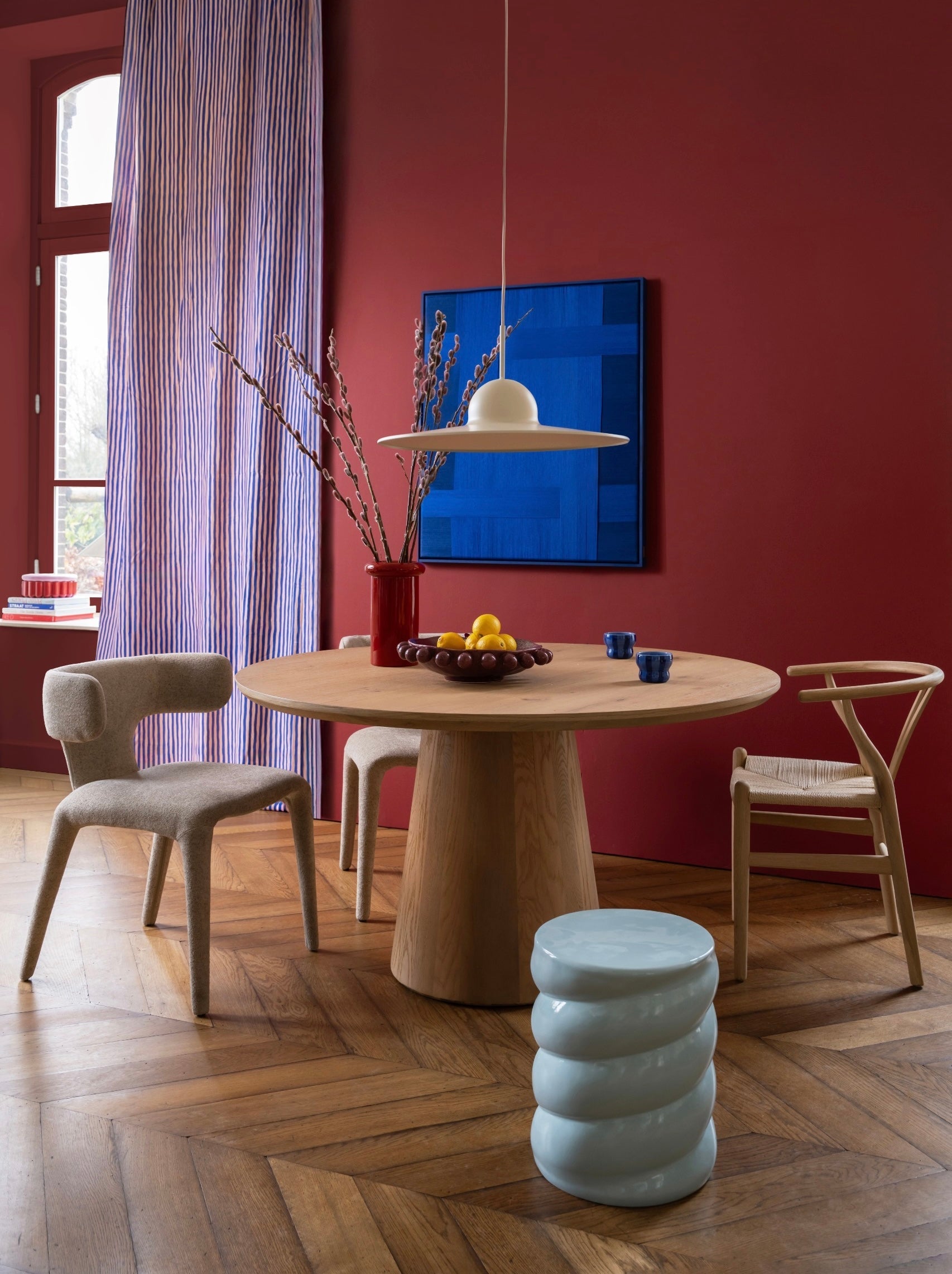 Libelle - Stripe Studio artwork in royal-blue