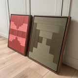 Duo artwork qi & moxa roest & olive