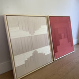Duo artwork qi roest & moxa beige