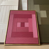 qi artwork oud roze & burgundy