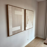 Duo artwork yin & qi beige