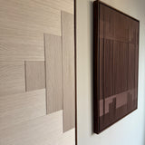 Duo artwork qi & wabi bold brown