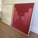 Duo artwork qi roest & moxa beige