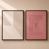 Duo artwork dao & qi pink